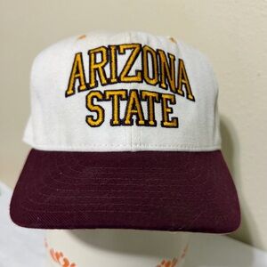 Vintage 90s Arizona State Sun Devils wool ball cap size 7-1/4"